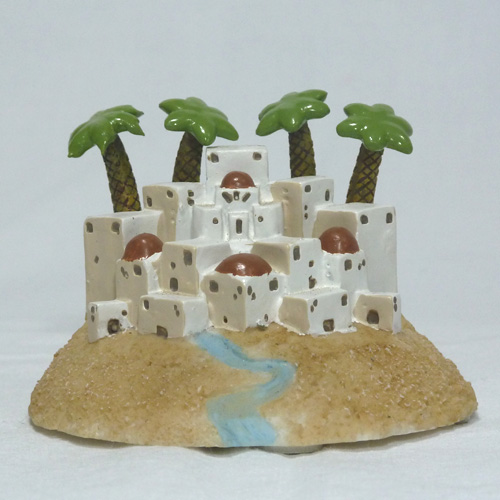 Villaggio resina colorata 8 x 6