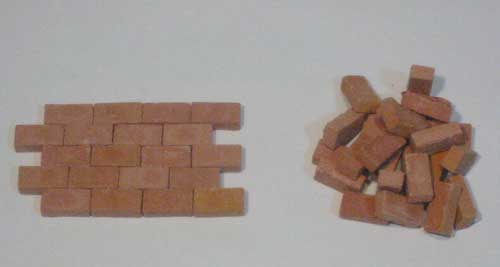 Mattoni in marmorima 10x20x6 50 pz.