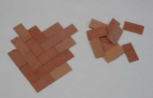 Piastrelle in marmorina 30x15   30 pz.