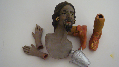Figura nr. 6 - Re Baldassarre con dono