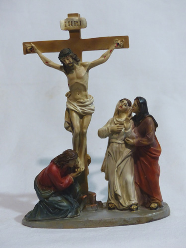 Maria sotto la croce cm. 9