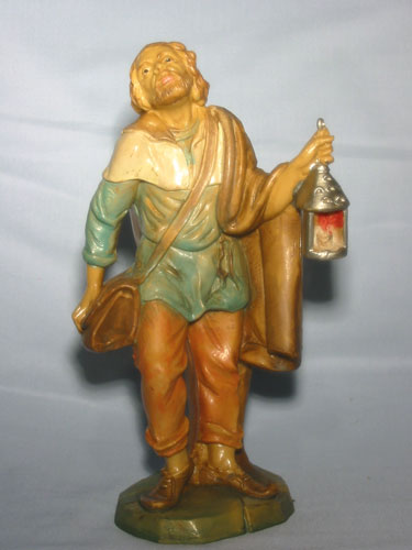 Uomo con lanterna
