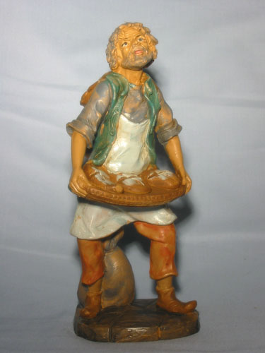 Pastore con cesto pane (panettiere)