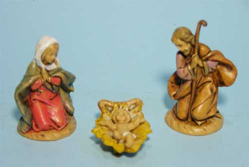 Natività cm. 6,5 pezzi 3