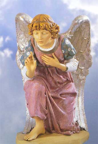 Angelo in ginocchio 