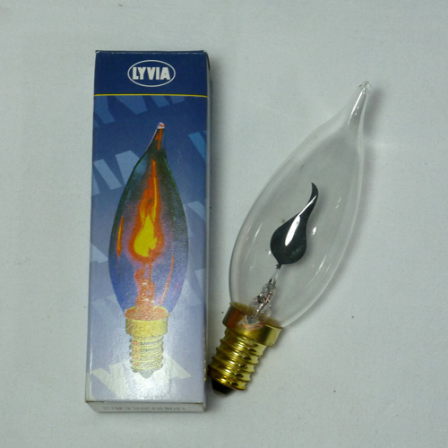 Lampadina simulazione del fuoco