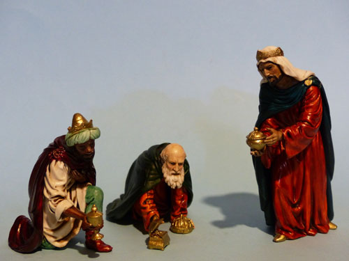 Re Magi 3 soggetti cm. 13