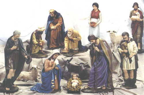 Re Magio   (figura in ginocchio)  cm. 50