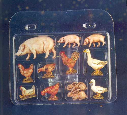 12 animali assortiti