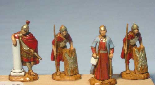 Re Erode, centurione e 2 soldati
