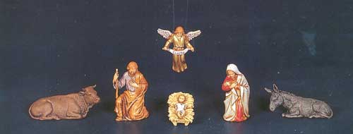 Natività 6 soggetti cm 8