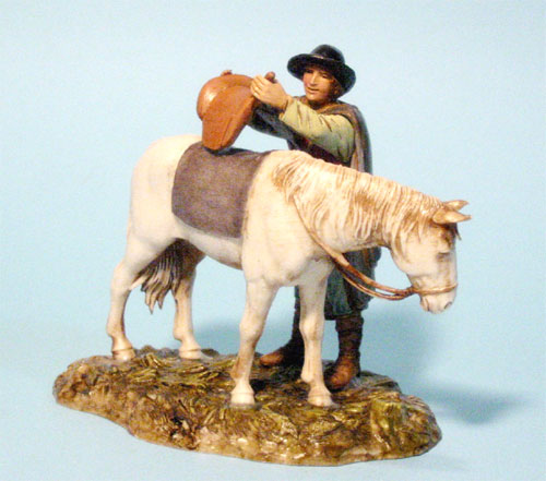 Uomo con cavallo