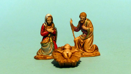 Natività 3 soggetti cm. 3,5