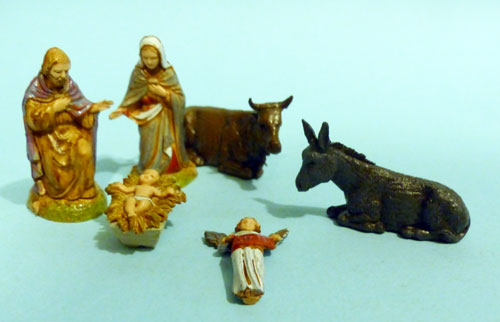 Natività 6 soggetti cm. 6