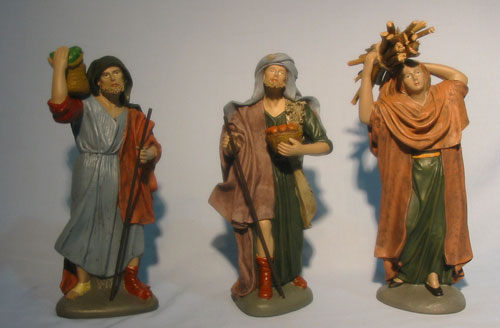 Tre pastori cm. 12  - C -