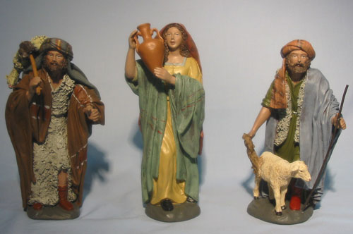 Tre pastori cm. 21 - A -