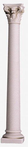 Colonna liscia   cm. 10