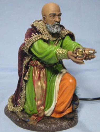 Re Magio mulatto cm. 28