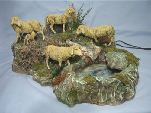 Gruppo pecore per statue  cm. 25/30