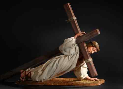 Gesù salita al Calvario