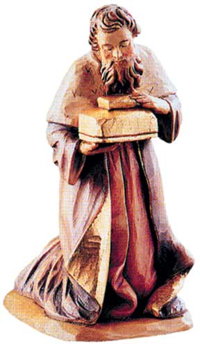 Re Magio in ginocchio