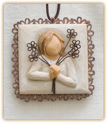 Friendship Metal-edged Ornament cm. 4,5