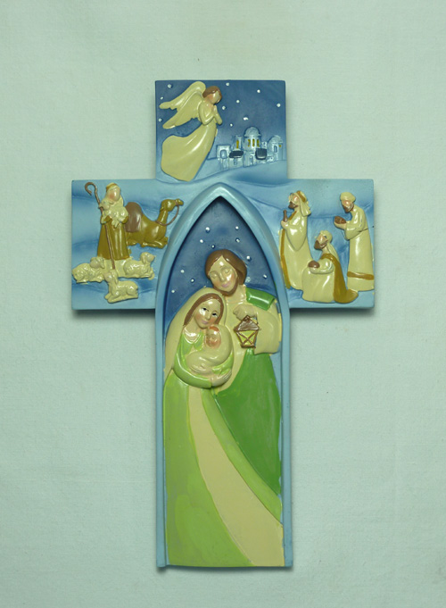 Croce Natività cm. 13 x 22